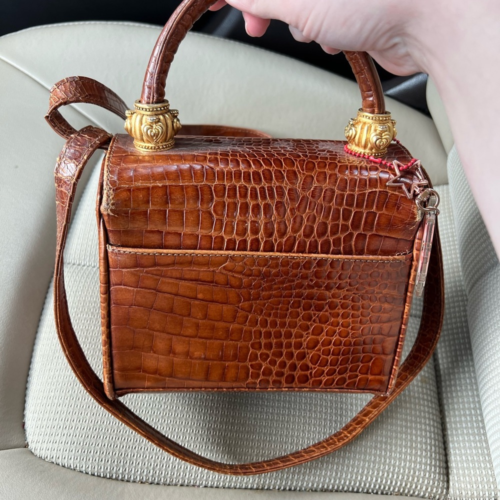 Vicenza Inc Crocodile leather bag - Picture 2 of 5